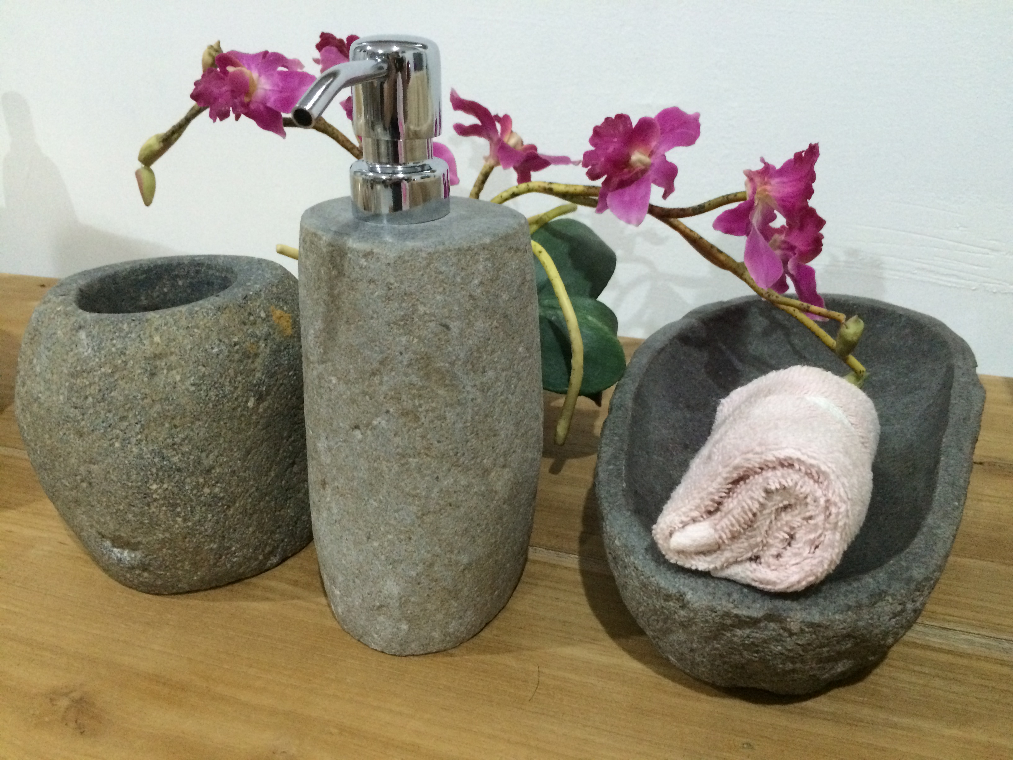 River Stone Soap Dispenser